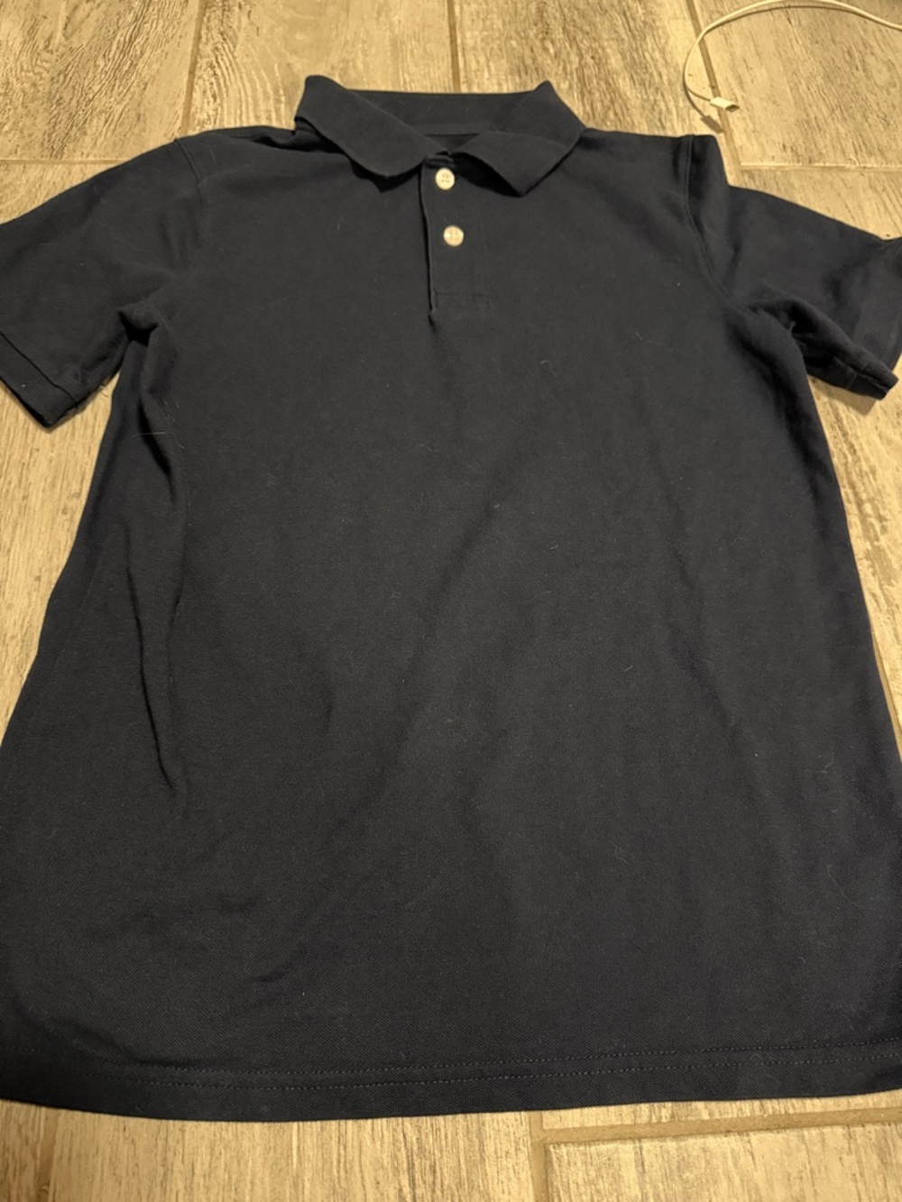 Cat and Jack Boys Classic Navy Polo Shirt - Short Sleeve XL